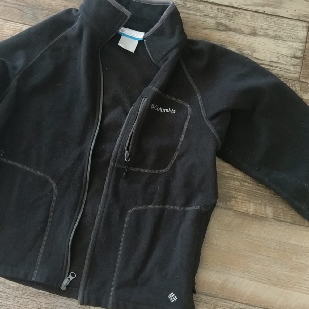 Boys 10-12 Columbia jacket black